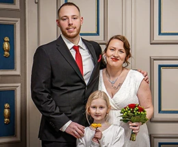 Hochzeitsmoment